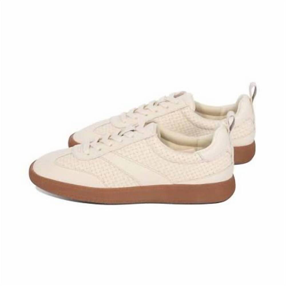 NEW MATISSE women's wylder sneakers in bone weave